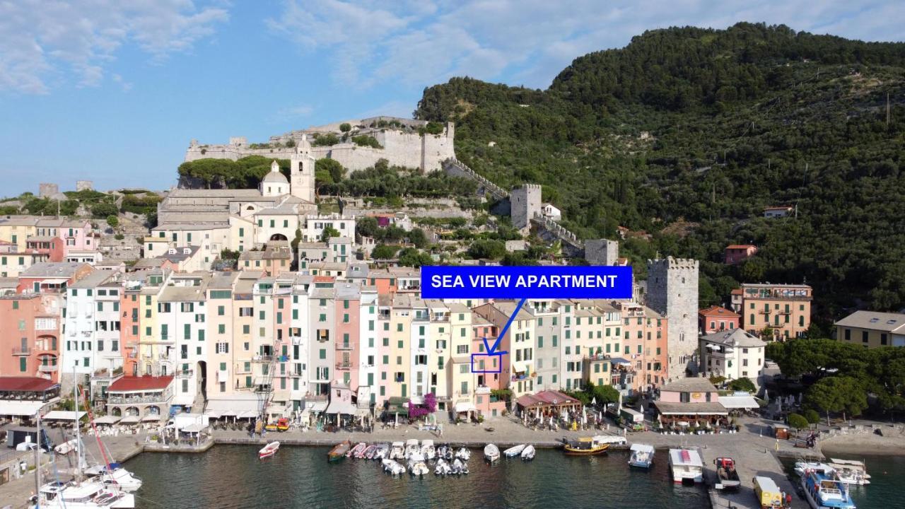 Sea View Apartment In Front Of The Sea Porto Venere Eksteriør billede